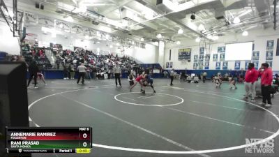 105 lbs Cons. Round 4 - Rani Prasad, Santa Monica vs Annemarie Ramirez, Fullerton