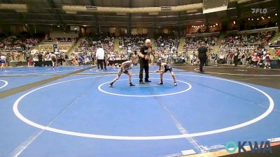 58 lbs Round Of 32 - Damen Macias, Berryhill Wrestling Club vs Tucker Smith, Spiro Bulldog Wrestling