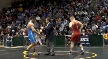 96 lbs match Daigoro Timoncini Italy vs. John Lorenz USA