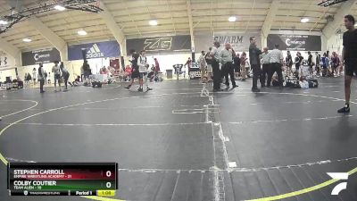 167 lbs Round 5 (6 Team) - Stephen Carroll, Empire Wrestling Academy vs Colby Coutier, Team Alien