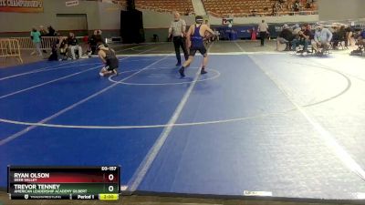 D3-157 lbs Champ. Round 1 - Ryan Olson, Deer Valley vs Trevor Tenney, American Leadership Academy Gilbert