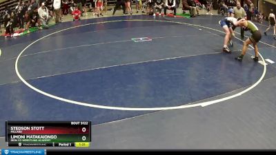 125 lbs Round 3 - Stedson Stott, Millard vs Limoni Matakaiongo, Iron Co Wrestling Academy