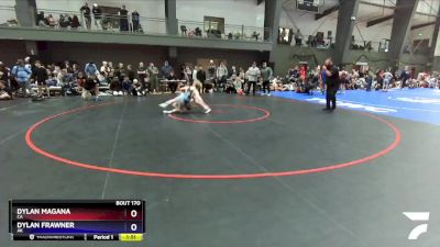 113 lbs Cons. Round 2 - Dylan Magana, CA vs Dylan Frawner, AK