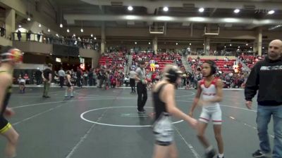 80 lbs Cons. Round 2 - Tanner Bolt, Trailhands vs John Teufel, Derby Wrestling Club