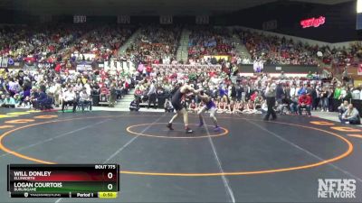 3-2-1A 132 3rd Place Match - Will Donley, Ellsworth vs Logan Courtois, Burlingame