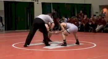 133 lbs match Anthony Jerome Binghamton vs. Matt Sencenbaugh Stanford