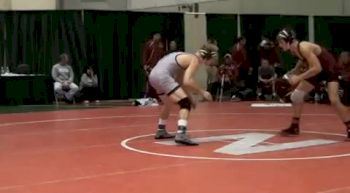 184 lbs match Nate Schiedel Binghamton vs. Dan Scherer Stanford