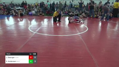 70 lbs Pools - Jacob Georger, Team Palmetto vs Slayton Anderson, West Virginia Wild