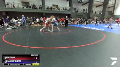 165 lbs Champ. Round 1 - Kash Cobb, ID vs Jonah Orndorff, WA