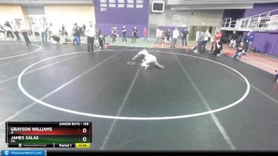 138 lbs Cons. Round 6 - Grayson Williams, ID vs James Salas, MN