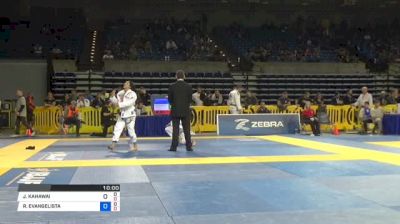 JOSEPH KAHAWAI vs RICARDO FERREIRA EVANGELISTA 2018 Pan Jiu-Jitsu IBJJF Championship