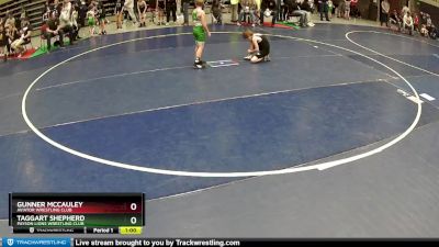 70 lbs Cons. Round 1 - Gunner Mccauley, Aviator Wrestling Club vs Taggart Shepherd, Payson Lions Wrestling Club