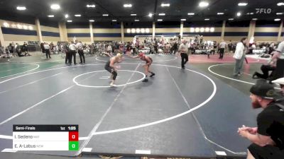 122 lbs Semifinal - Isaac Sedeno, Mat Demon WC vs Elijah Avis-Labus, New Mexico Royalty WC