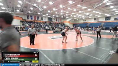 197 lbs Champ. Round 1 - Stephen Andryc, Case Western Reserve vs Casey Kinnell, Nebraska Wesleyan University