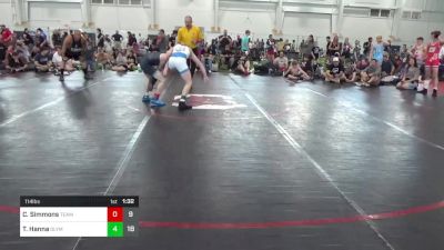 114 lbs Semifinal - Case Simmons, Team Gotcha vs Timothy Hanna, Olympia National