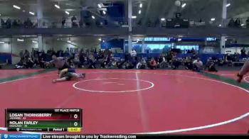 140 lbs Finals (2 Team) - Nolan Farley, Highland vs Logan Thornsberry, Jackson