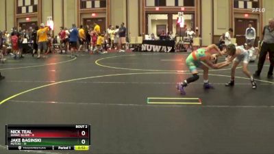 92 lbs Round 1 (4 Team) - Nick Teal, SVRWC Silver vs Jake Baginski, M2TCNJ