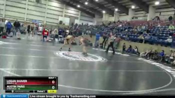 110 lbs Champ Round 1 (16 Team) - Austin Paris, Utah Gold vs Logan Shaver, Idaho 2