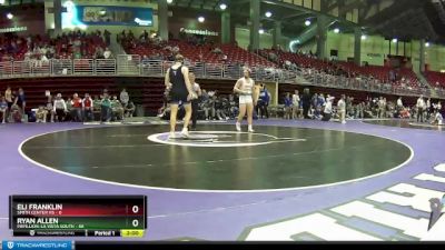 215 lbs Round 1 (6 Team) - Eli Franklin, Smith Center HS vs Ryan Allen, Papillion-La Vista South