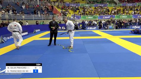 WELLINGTON SILVA PINHEIRO vs SILAS FRANCISCO DE SOUSA 2024 Brasileiro Jiu-Jitsu IBJJF