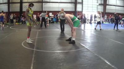 189 lbs Consolation - Zaire Wallace, Unattached vs Frankie Martino, Unattached