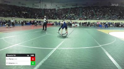 161 lbs Round Of 16 - Connor Perez, Enid Junior High vs Parker Adams, Vinita Kids Wrestling