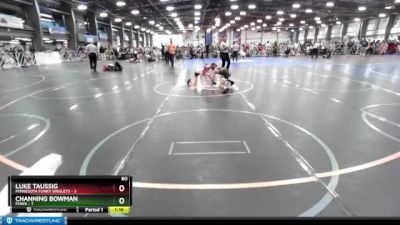 60 lbs Rd# 6- 9:00am Saturday Final Pool - Channing Bowman, POWA vs Luke Taussig, Minnesota Funky Singlets