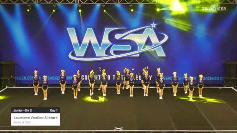 Louisiana VooDoo Allstars - Krewe of Gold [2022 Junior--Div 2 Day 1] 2022 WSA Grand Nationals