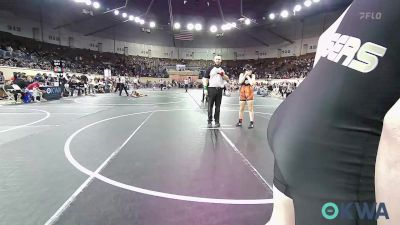 130 lbs Round Of 16 - Bailey Gutierrez, Sallisaw Takedown Club vs Conner Jackson, Broken Arrow