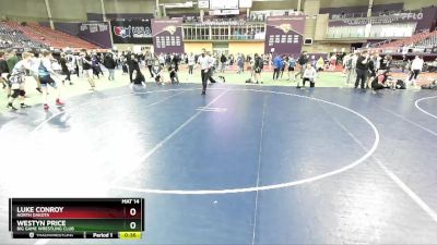 144 lbs Cons. Round 3 - Westyn Price, Big Game Wrestling Club vs Luke Conroy, North Dakota