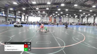 120 lbs Rr Rnd 1 - Dalton Weber, TSB vs Tengis Vaanchigkhorol, Illinois Cornstars - Kyle