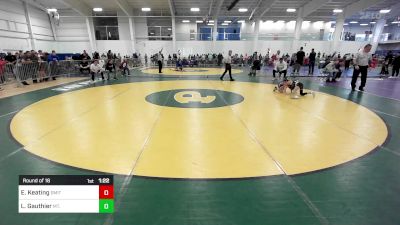 60 lbs Round Of 16 - Ethan Keating, Smitty's Wrestling Barn vs Luke Gauthier, Mt. Ararat /Brunswick