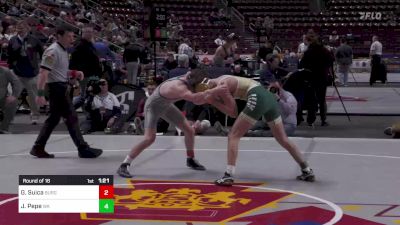 133 lbs Round Of 16 - Gaven Suica, Burgettstown vs Jaden Pepe, Wyoming Area