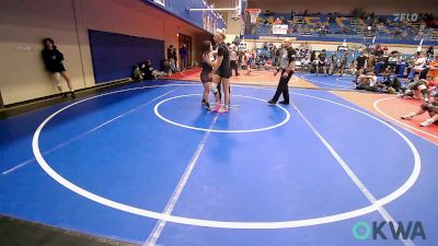 130 lbs Rr Rnd 4 - Jaycee Johnson, Dark Cloud Wrestling Club vs Juliana Guerrero, Nathan Hale