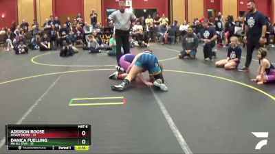 155 lbs Round 5 (6 Team) - Addison Roose, MYWAY Metro vs Danica Fuelling, MN ALL Star