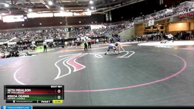 120 lbs Cons. Round 2 - Seth Mikalson, Mt. View Oregon vs Kekoa Ogawa, Central Catholic