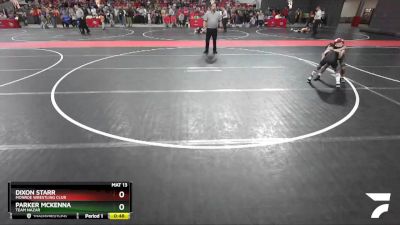 57 lbs Quarterfinal - Dixon Starr, Monroe Wrestling Club vs Parker McKenna, Team Nazar