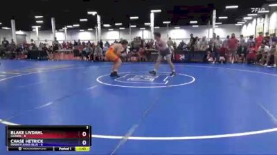 187 lbs Round 3 (8 Team) - Blake Livdahl, Illinois vs Chase Hetrick, Pennsylvania Blue