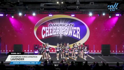 Champion Force Athletics - Lavender [2024 L6 International Open - NT Day 2] 2024 Cheer Power Grand Nationals