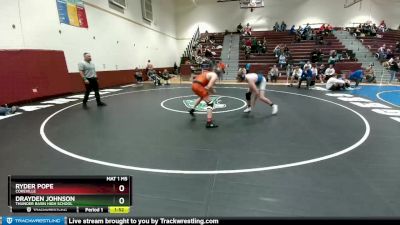 170 lbs Cons. Semi - Ryder Pope, Cokeville vs Drayden Johnson, Thunder Basin High School