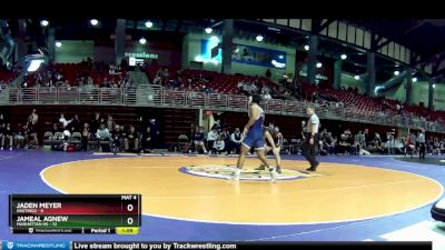 138 lbs Semis & Wb (16 Team) - Jaden Meyer, Hastings vs Jameal Agnew, Manhattan HS