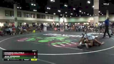 160 lbs Round 4 (16 Team) - Jesse Derringer, Brownsburg vs Zymarion Hollyfield, MXW Black