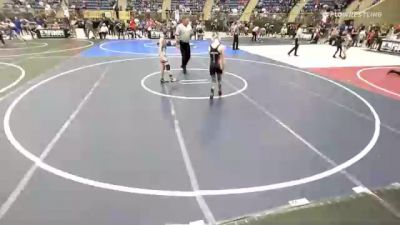 80 lbs Round Of 32 - Chance Culver, Montrose Elite vs Hudson Taylor, Bayfield