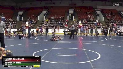 70 lbs Semifinal - Hunter Blanchard, Reed City vs Cooper Whiting, Hawthorne