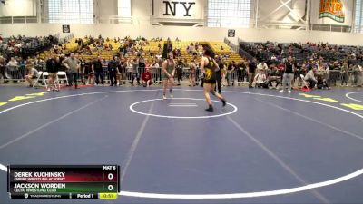 138 lbs Cons. Round 2 - Jackson Worden, Celtic Wrestling Club vs Derek Kuchinsky, Empire Wrestling Academy