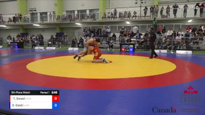 110kg 5th Place Match - Trent Sweet, Mariposa WC vs Oltion Gashi, London-Western WC