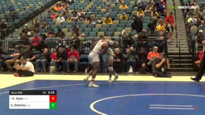 184 lbs Consi Of 4 - Antonio Agee, Old Dominion vs Cade Belshay, Arizona State