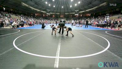 46 lbs Quarterfinal - Willie Lewis, Jr, Coweta Tiger Wrestling vs Mason Hileman, Blue Devil Wrestling