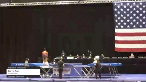 Carris Coe - Individual Trampoline, Tumble Tech - 2021 USA Gymnastics Championships