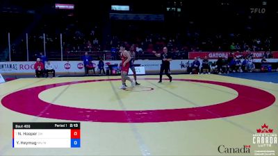 74kg Champ. Round 1 - Nicholas Hooper, Dinos WC vs Yann Heymug, Montreal NTC / Montreal WC